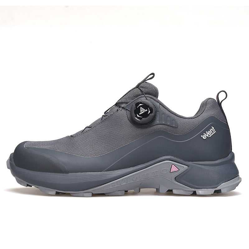 Zapatos informales ligeros y transpirables con botones giratorios de malla