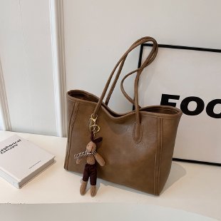 Large Capacity Autumn And Winter Shoulder Bag Casual Retro Class Commuter Tote