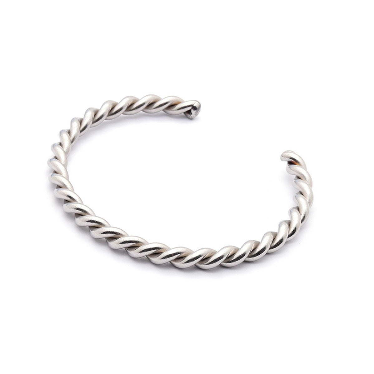 Bracelet d'ouverture de bracelet simple à motif de vague