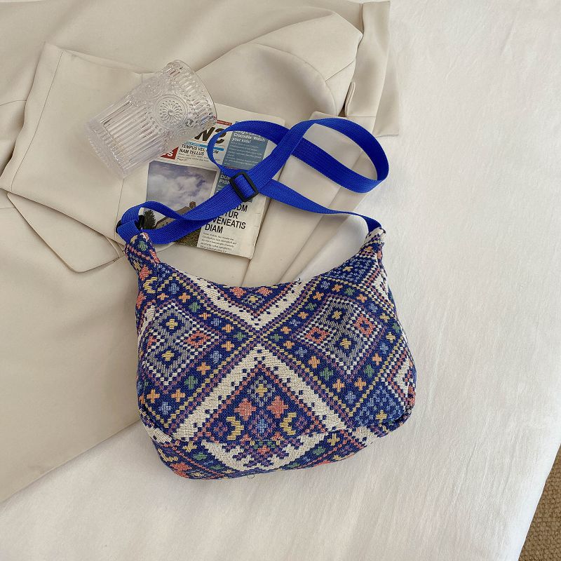 Sac en toile de grande capacité pour femmes, nouvelle mode de banlieue