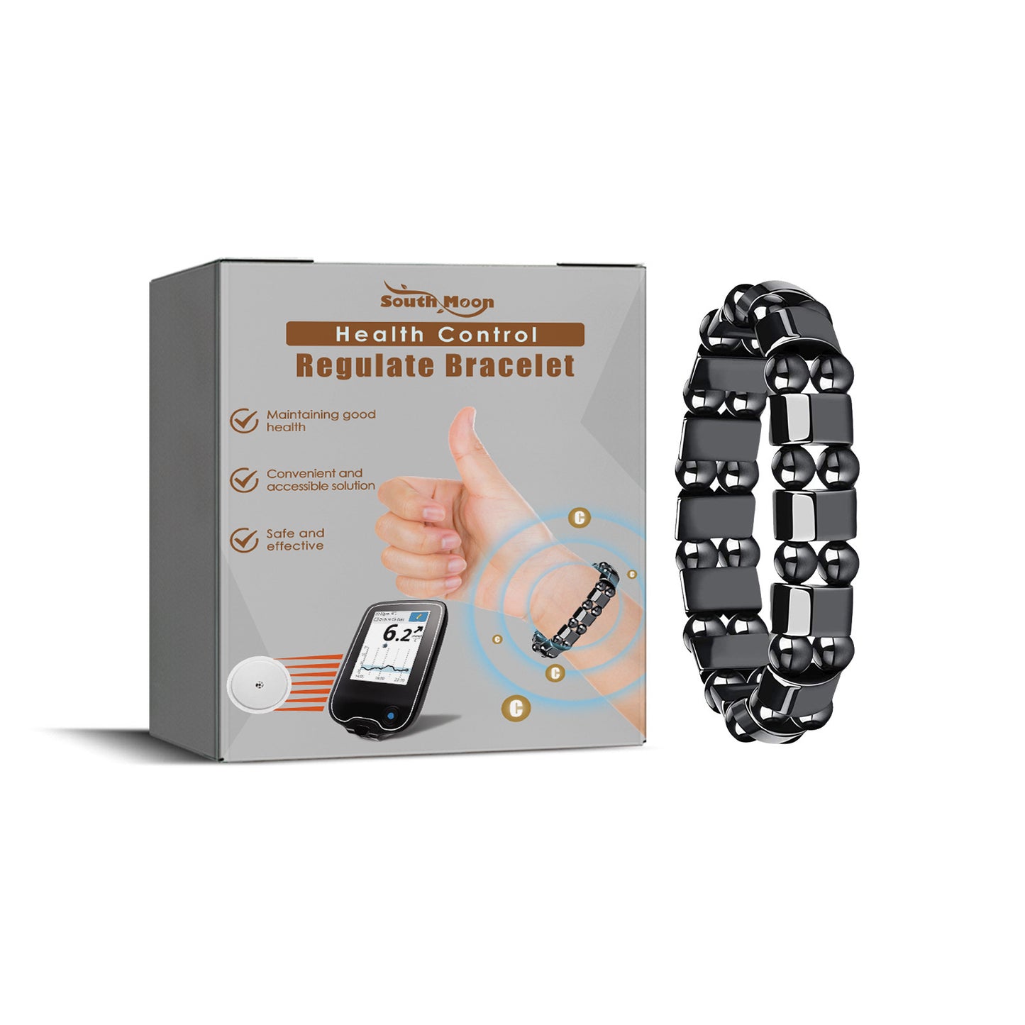 Le bracelet de soins Tangshu soulage les étourdissements et équilibre les lipides sanguins