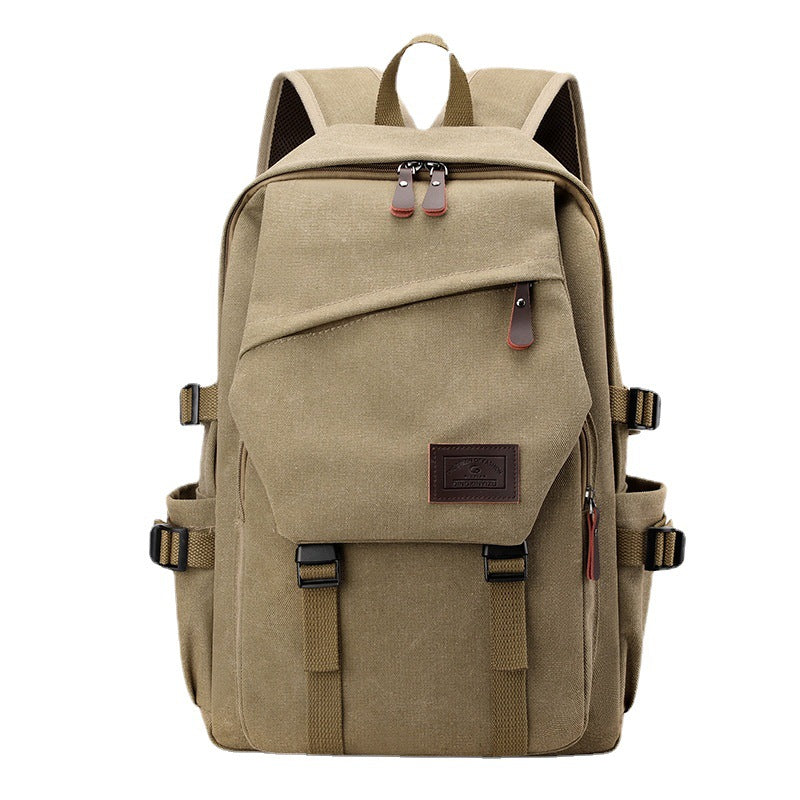 Cartable étudiant rétro tendance de grande capacité