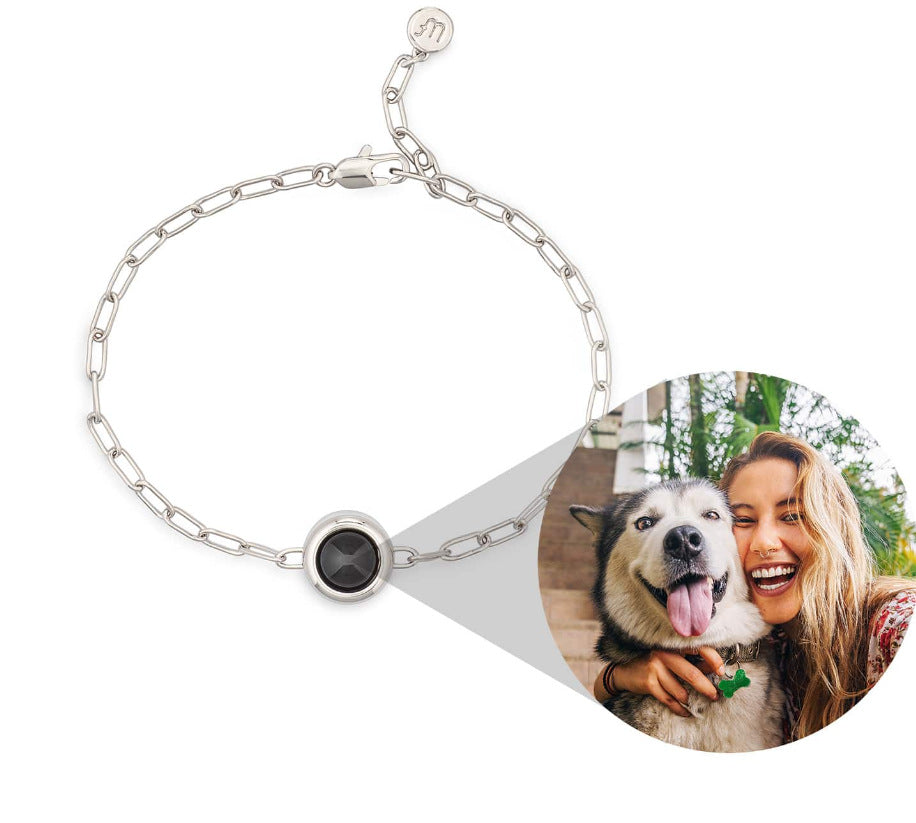 Pulsera retráctil de nanoproyección microtallada