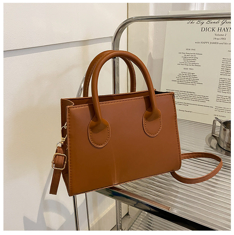 Bolso cuadrado pequeño portátil Retro cruzado nuevo de primavera para mujer