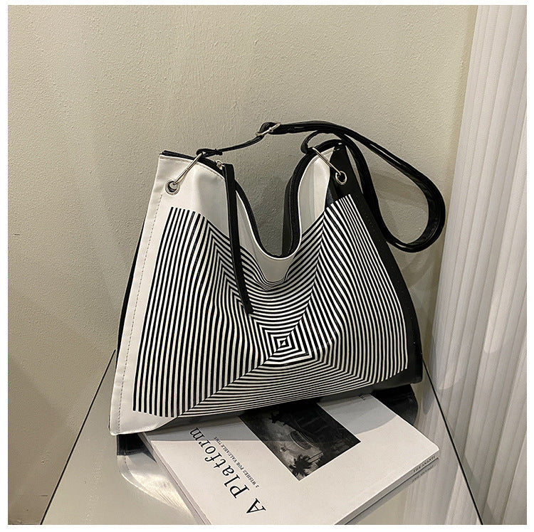 Bolso de mano casual de tendencia de hombro de mujer bandolera de gran capacidad