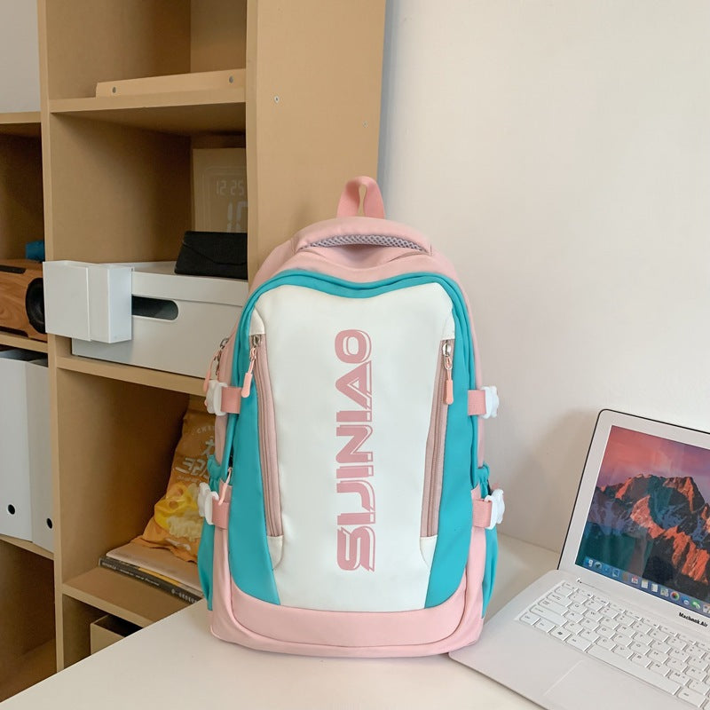 Sac à dos de voyage pour ordinateur simple et cool, grande capacité, tendance et loisirs