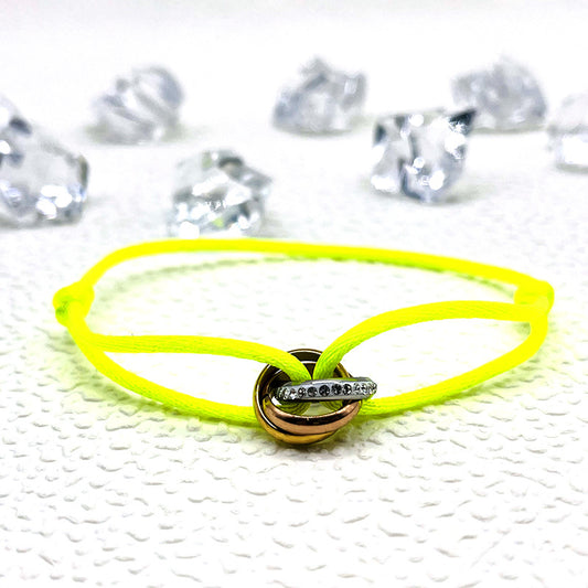 Bracelet tissé de style Ins simple à la mode