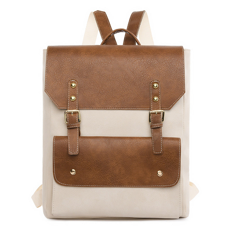 Mochila simple retro de estilo coreano