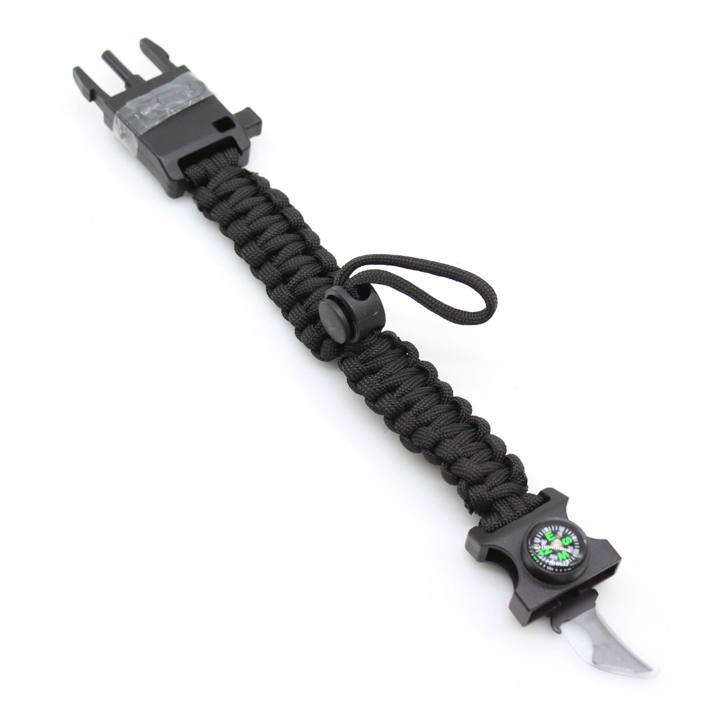 Lámpara de iluminación de pulsera de Paracord multifuncional para exteriores