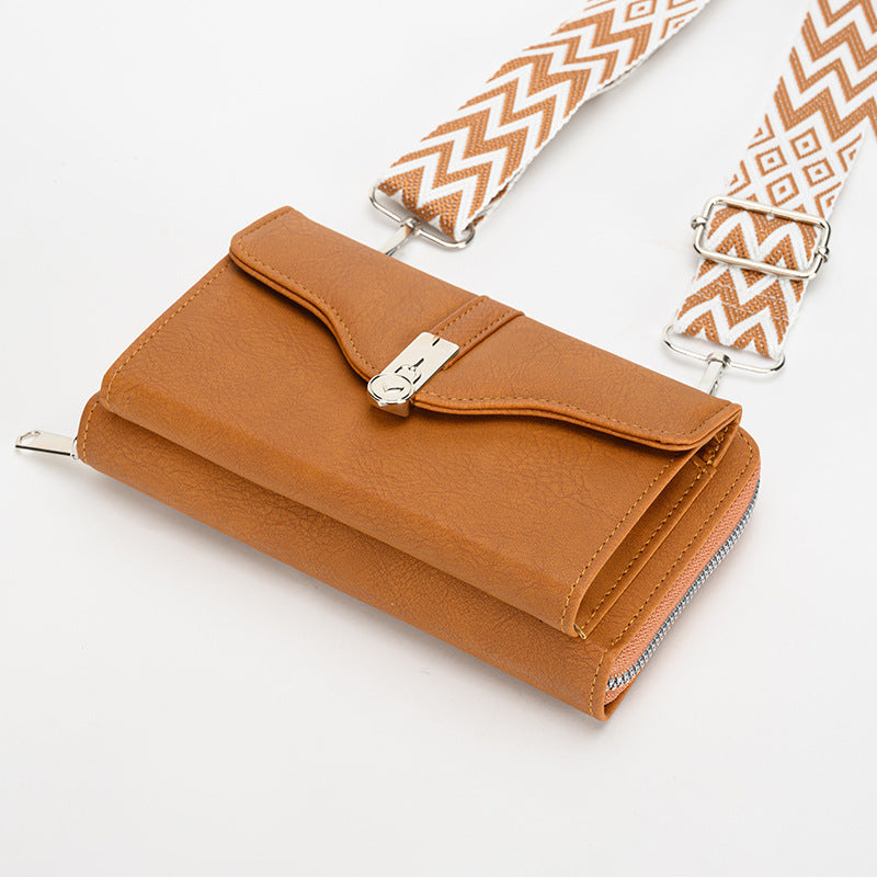 Women's Shoulder Messenger Broadband Mobile Large Capacity Small Square Bag