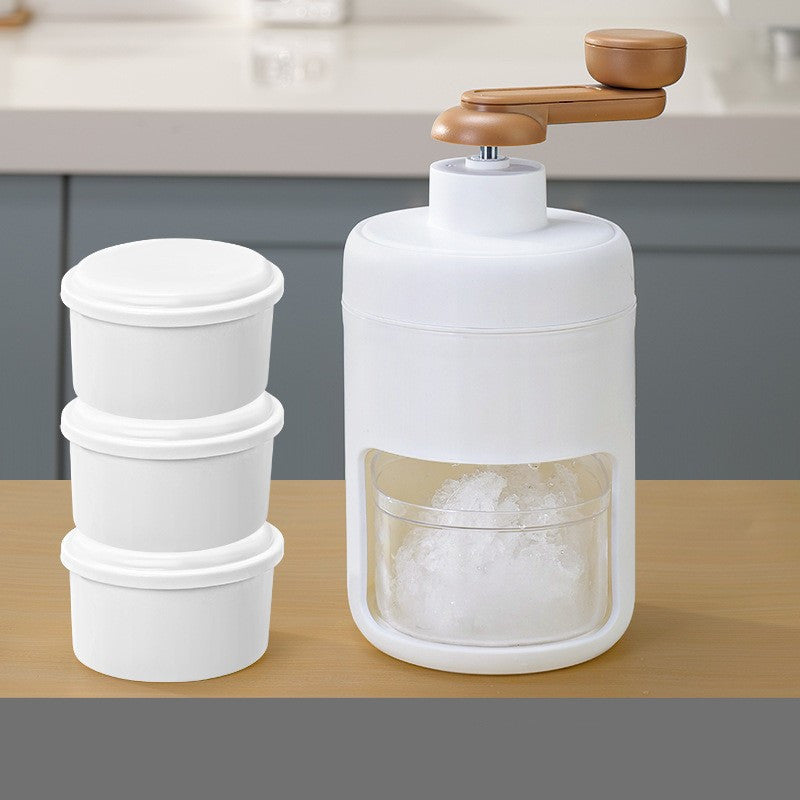 Bloc à main de cuisine, Machine à raser, petite Machine à glace domestique, Machine à neige fondante, artefact de bris de glace, broyeur de glace molle, stand