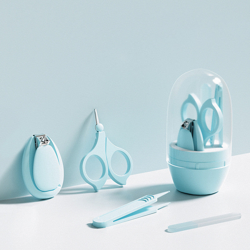 Round Can Set Baby Nail Clippers For Newborns