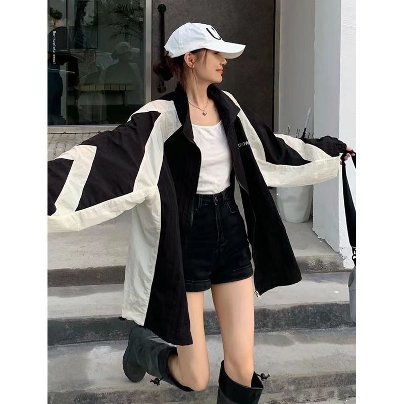 Vêtements de protection solaire pour femmes, vêtements de travail rétro, veste d'extérieur, manteau