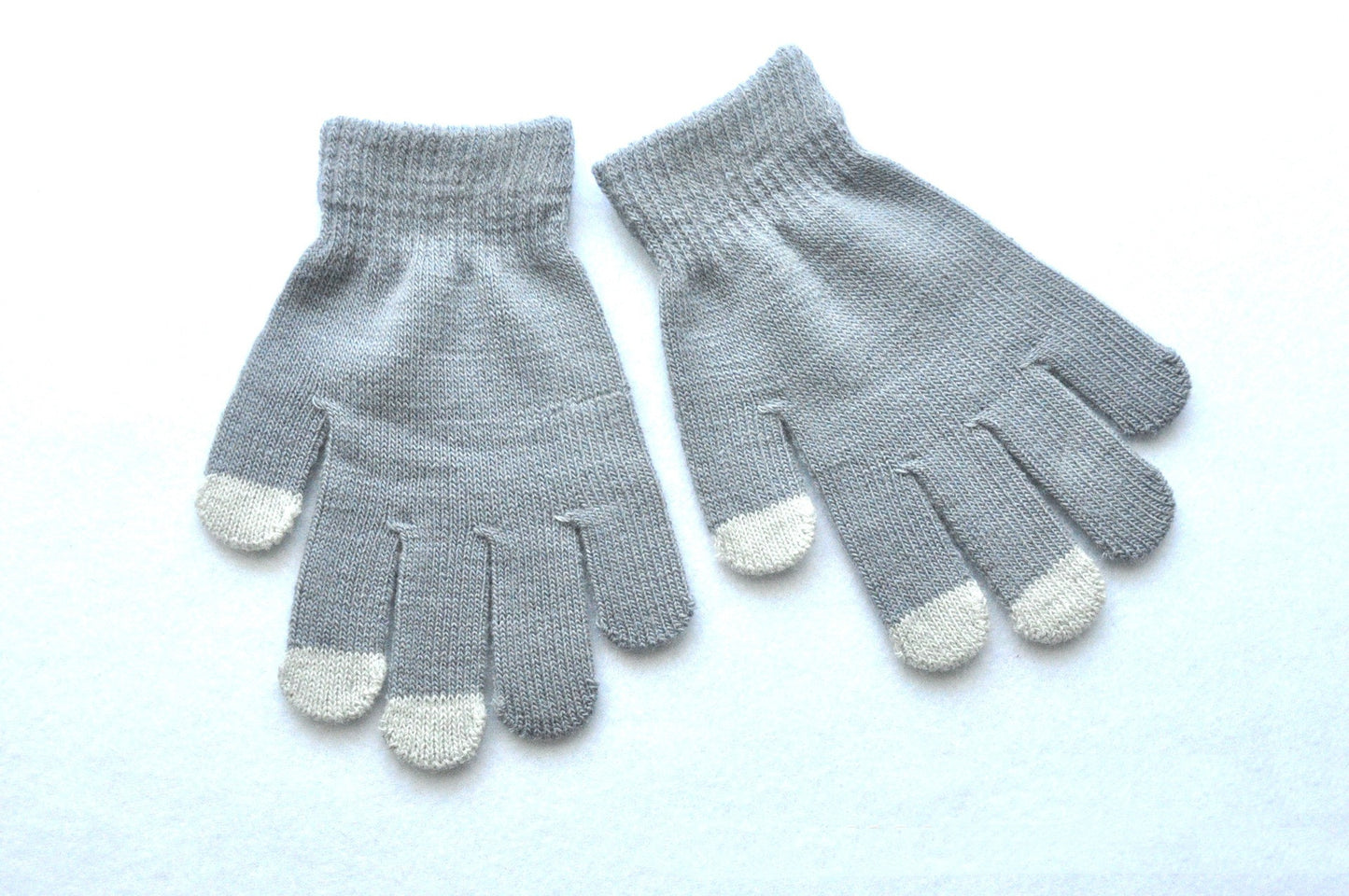 Gants tricotés froids et chauds pour écran tactile pour enfants
