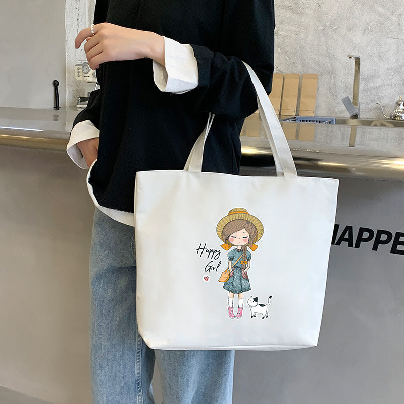 Sac en toile de grande capacité pour femmes