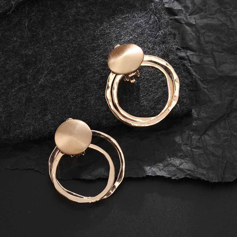 European And American Retro Women's Ear Clip Trendy Earrings