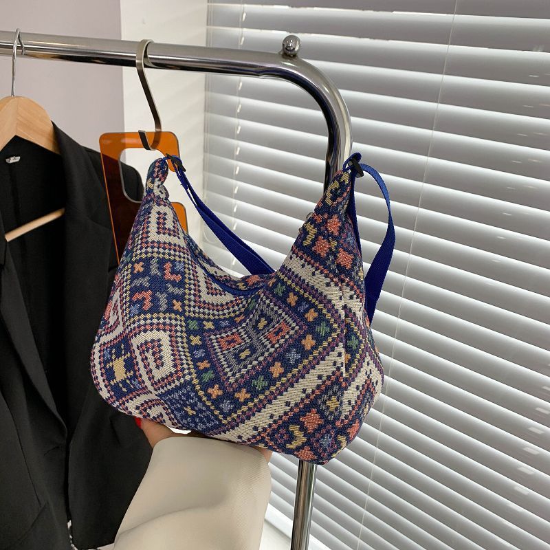 Sac en toile de grande capacité pour femmes, nouvelle mode de banlieue