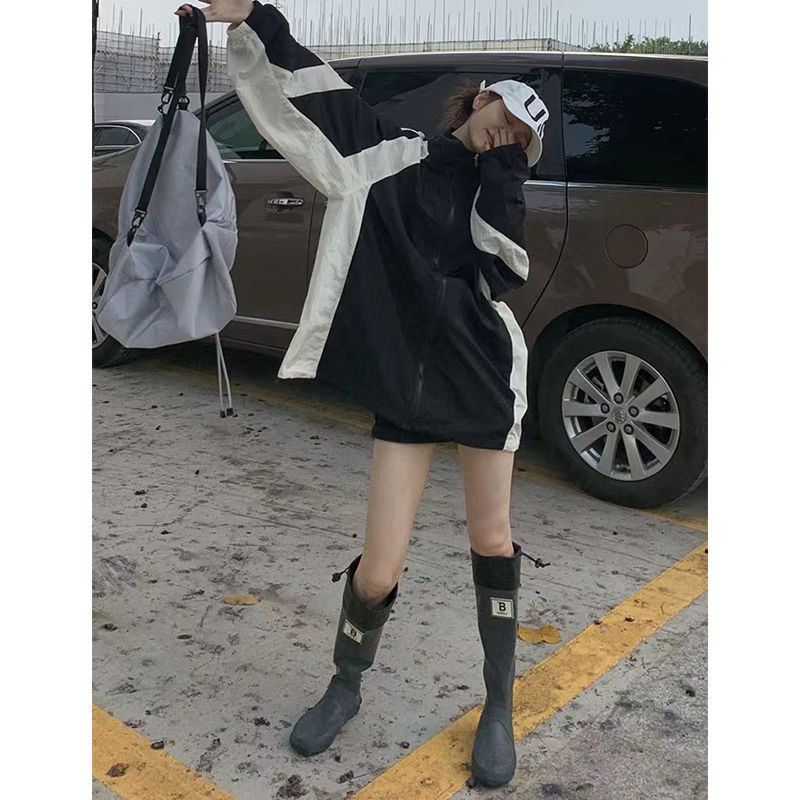 Vêtements de protection solaire pour femmes, vêtements de travail rétro, veste d'extérieur, manteau
