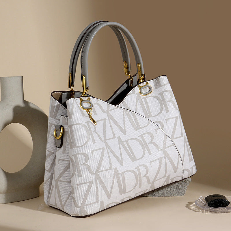 Bandolera de hombro Retro para mujer, bolso grande portátil para ir al trabajo