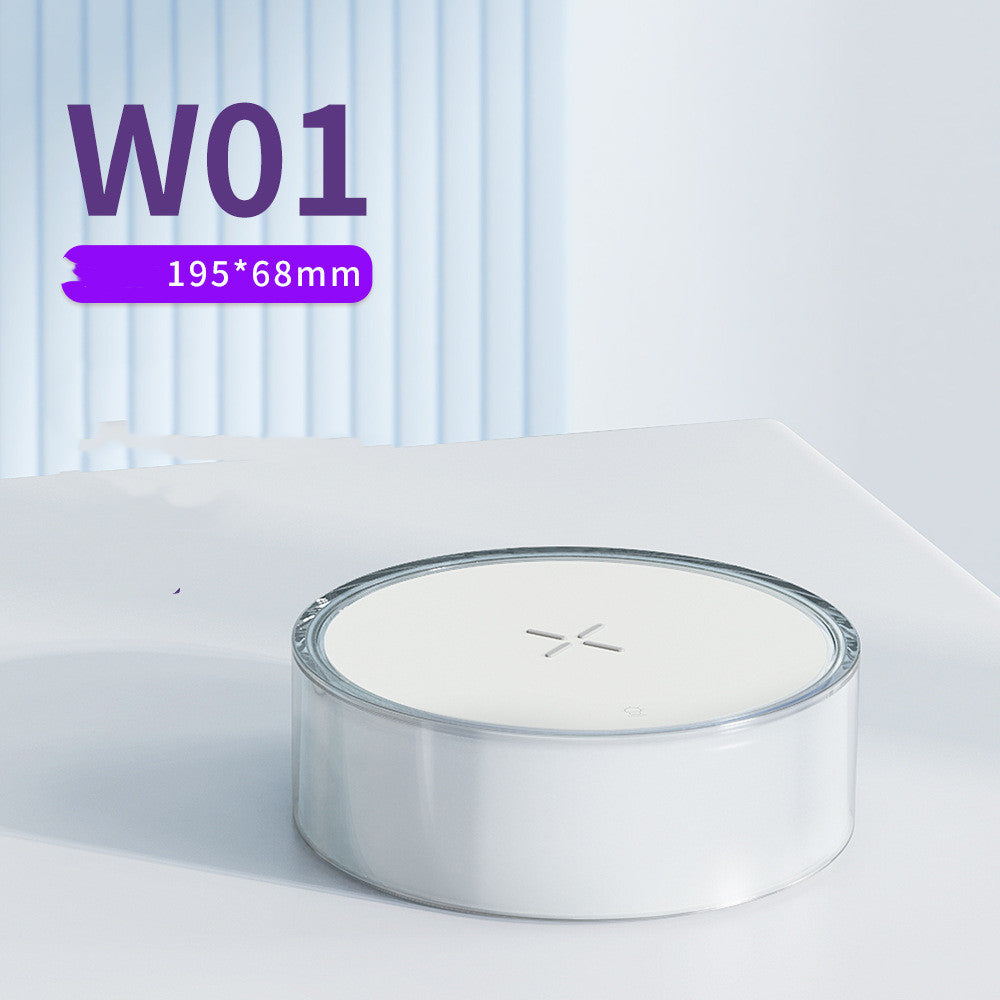 15W Fast Wireless Charger Small Night Lamp