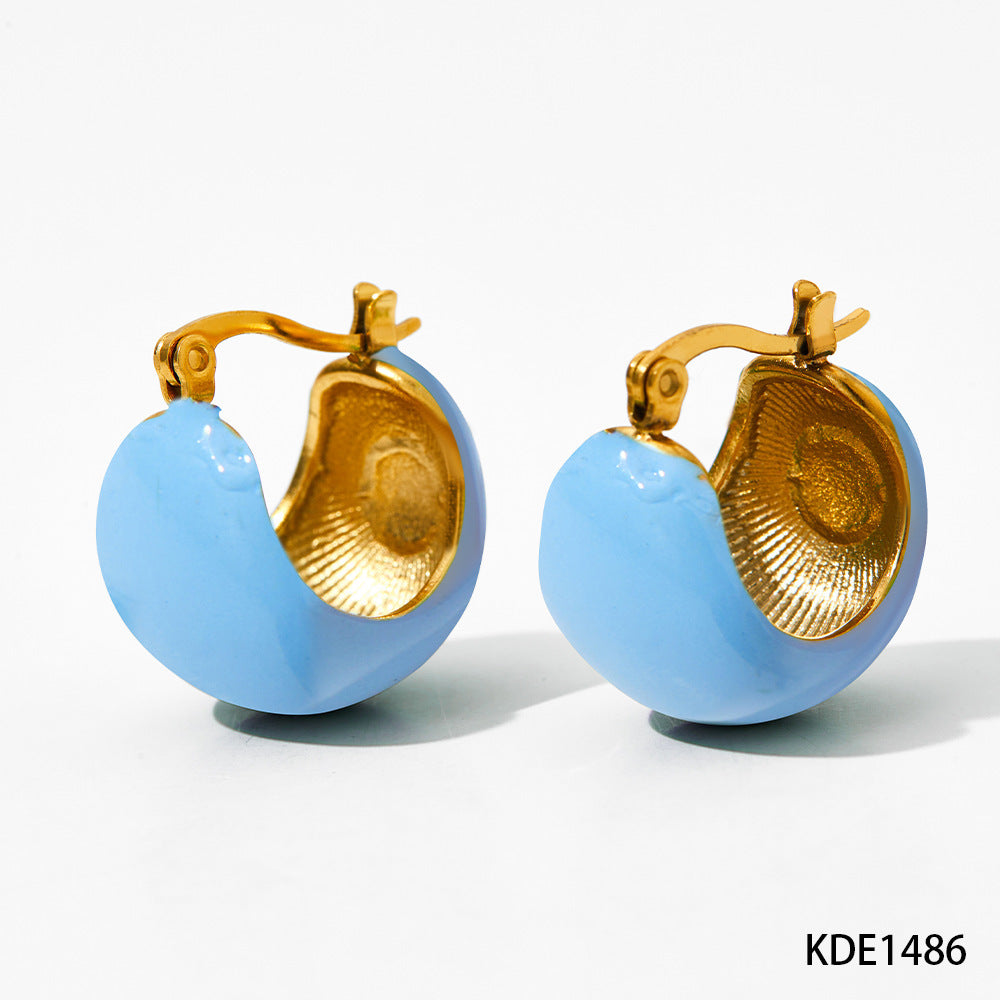 Retro Personalized French Style Design Earrings