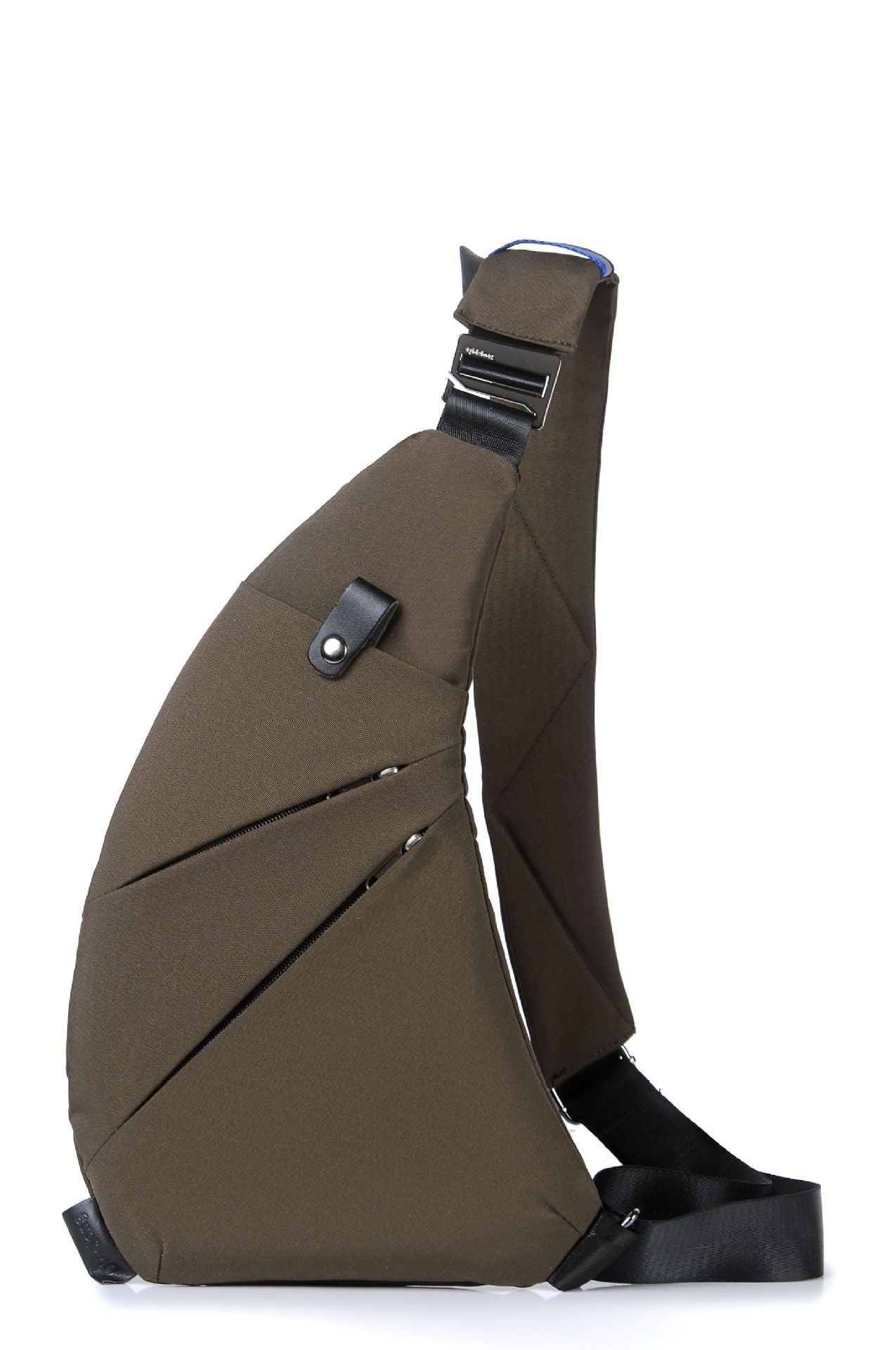 Bolso de pecho antirrobo cruzado multifuncional para hombre