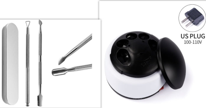 Removedor de esmalte de uñas a vapor