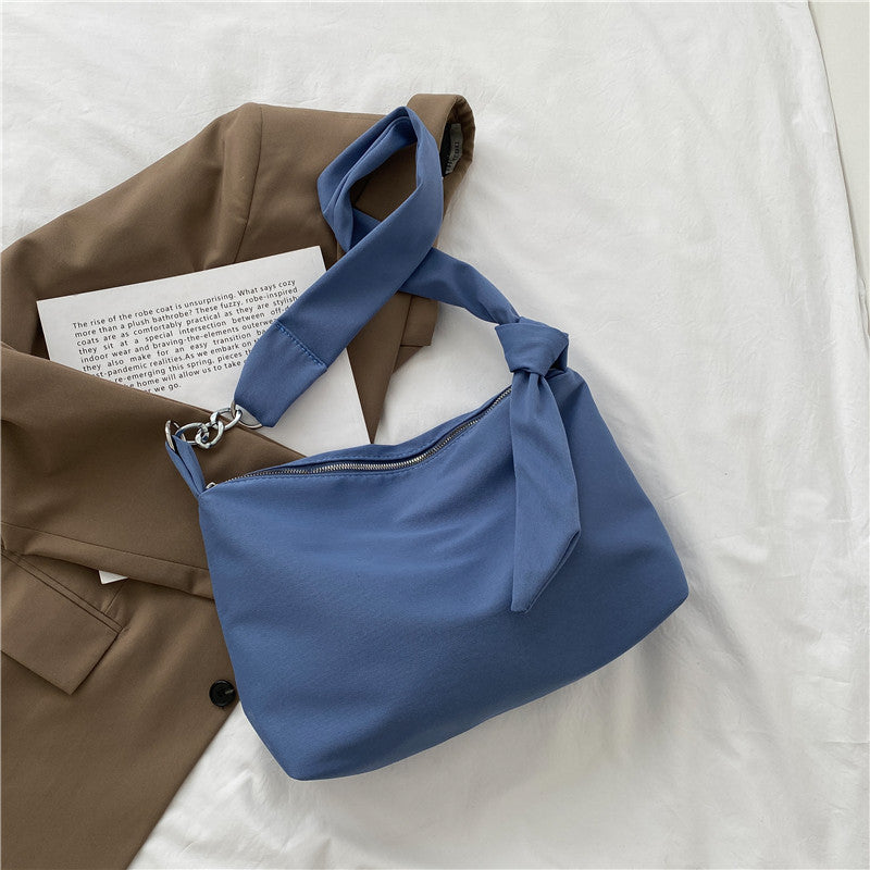 Sac à bandoulière pour femme en toile Campus élégant assorti avec tout Minority