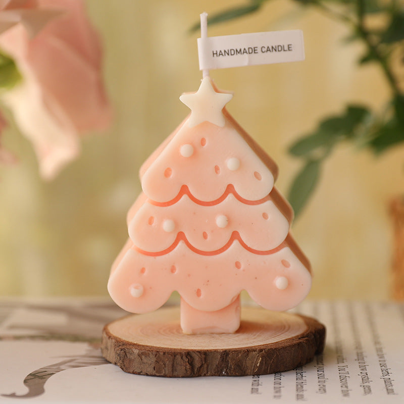 Moules en Silicone pour arbre de noël, pour bricolage, décoration d'ambiance créative, bougies parfumées faites à la main