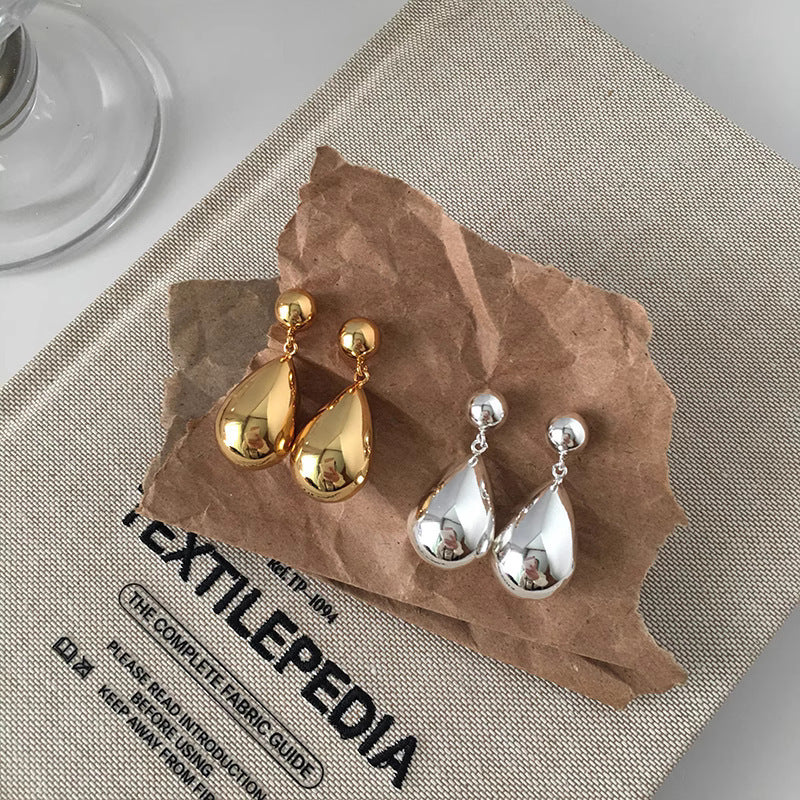 Classic Style Simple Water Drop Earrings