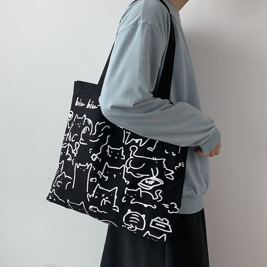 Sac en toile polyvalent pour femme