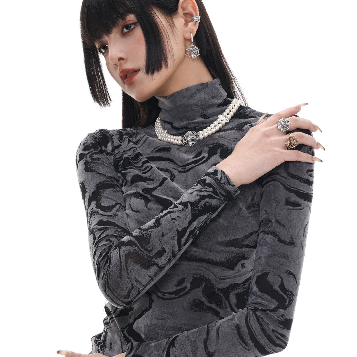 Women's Fashion Vintage Made Old Light Luxury Old Collarbone Chain