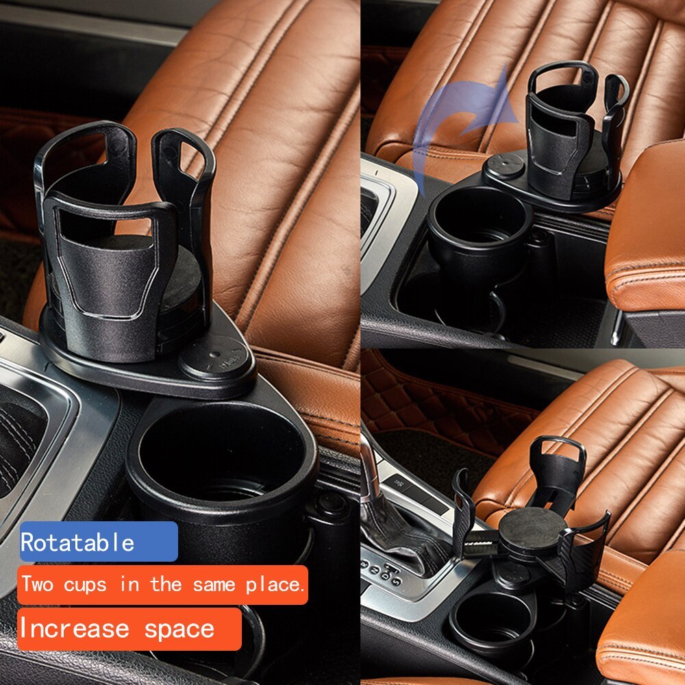Porte-gobelet pliable pour voiture, porte-bouteille, support de tasse, lunettes de soleil, organisateur de téléphone, rangement, style de voiture