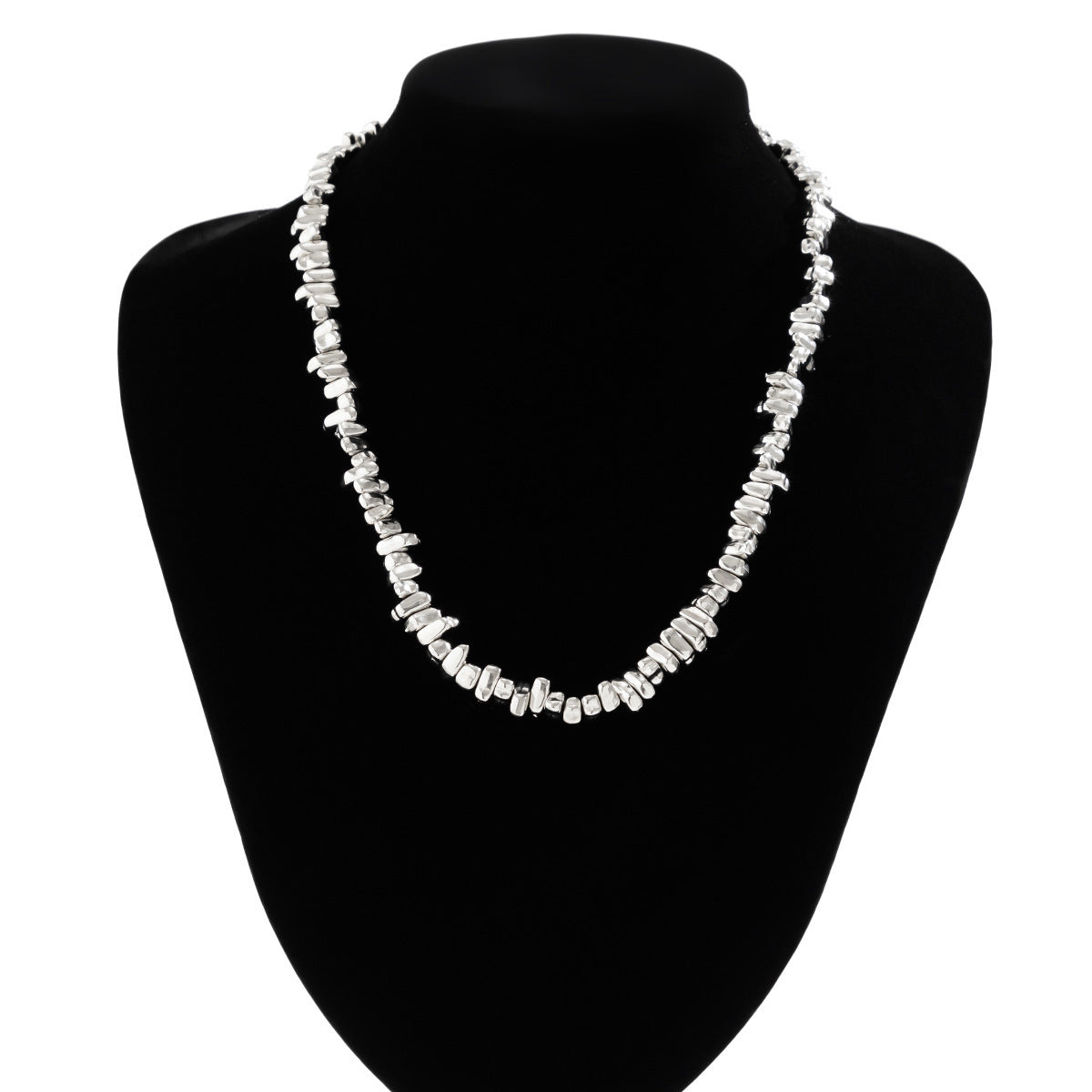 Collar irregular CCB para hombre, cadena de clavícula masculina de nicho versátil de Hip Hop