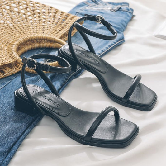 Sandalias Mujer Nuevo Verano Retro