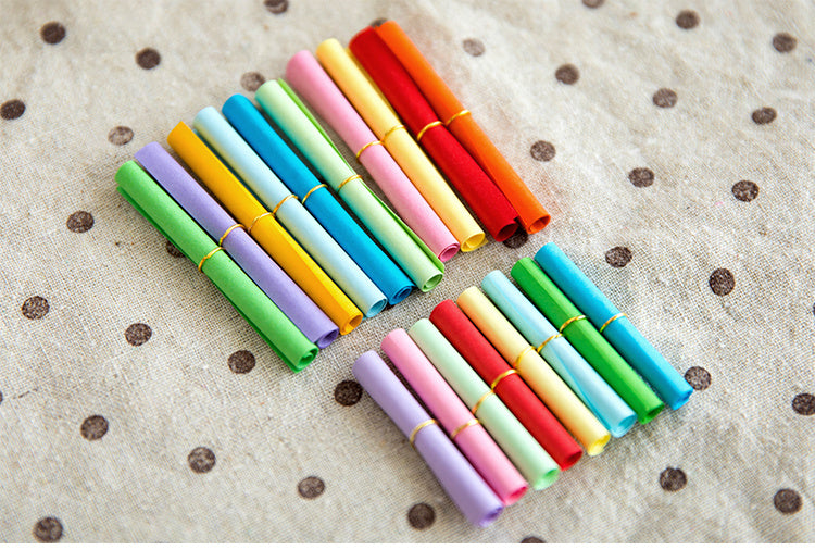 Papel de carta mini Drift Bottle Color Wish