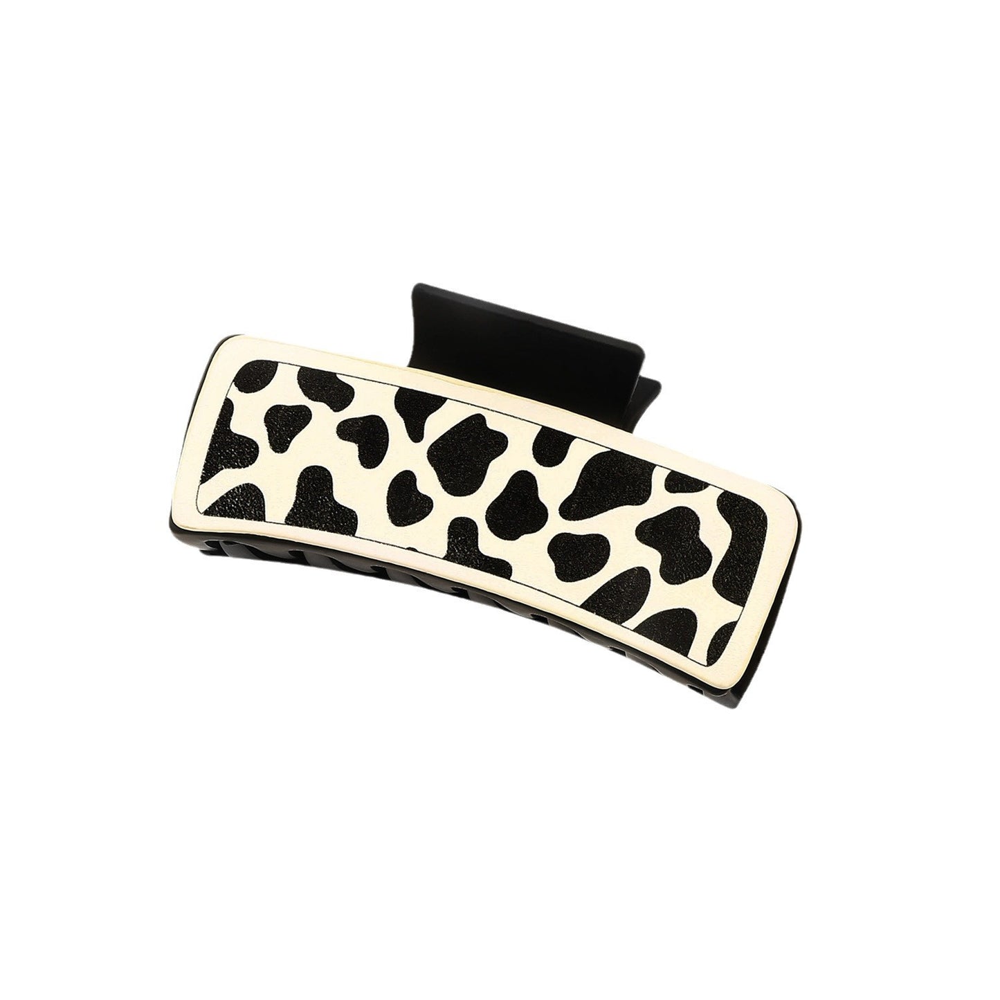 Western Denim Style Fashion Retro Printed Pu Barrettes