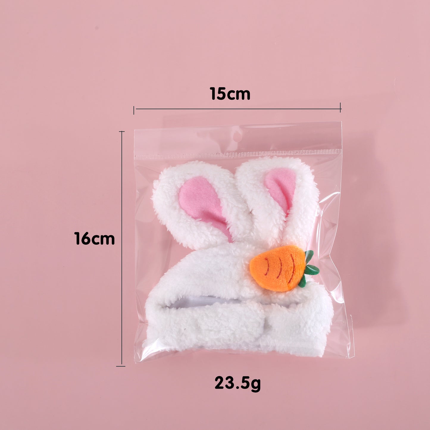 Peluche dessin animé chat chien oreilles de lapin mignon décoration de pâques chapeau couvre-tête produits pour animaux de compagnie