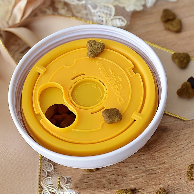 Perro Vaso Rompecabezas Comida Bola Juguetes