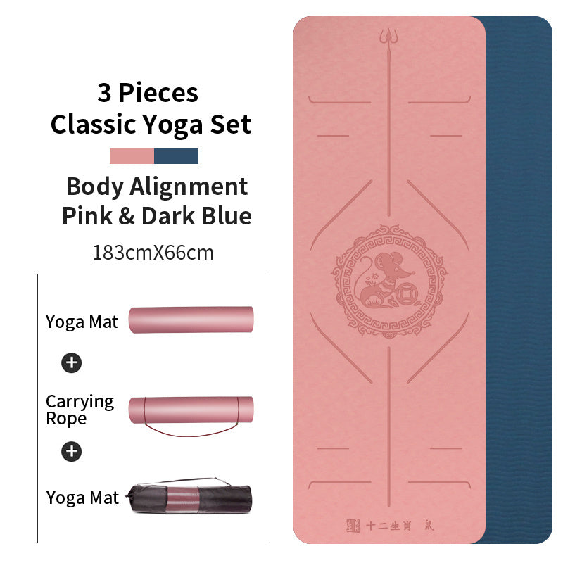 Tapis de yoga Zodiac Tpe tapis de fitness féminin élargi