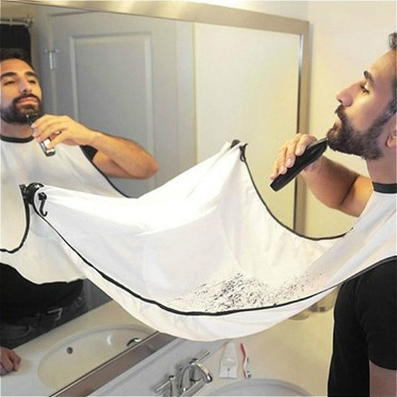 Tablier de rasage Tissu de protection pour façonner la barbe