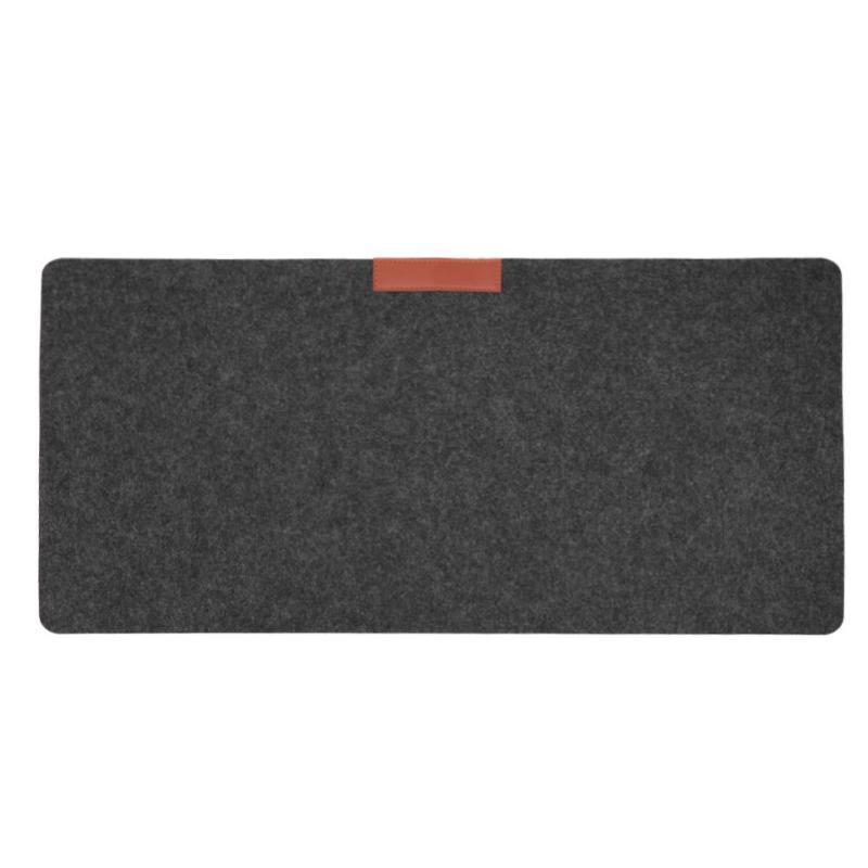 Grand tapis de souris absorbant la transpiration en feutre de bureau
