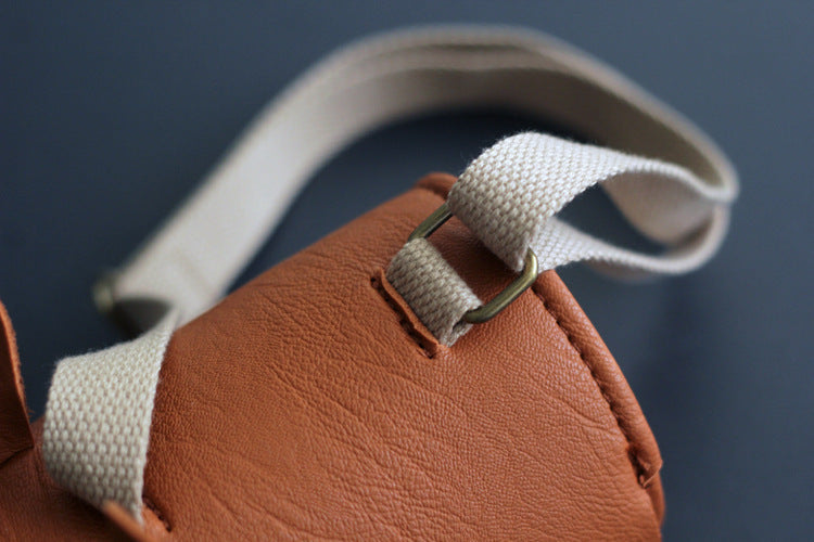 Riñonera para niños con forma de cubo de conejo 3D