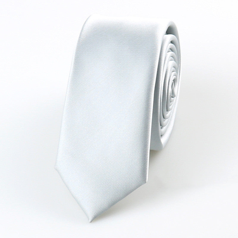 Ropa formal Estilo coreano Boda Novio Padrino Accesorios casuales Punto a rayas Retro 5 cm Corbata de mano brillante para hombres