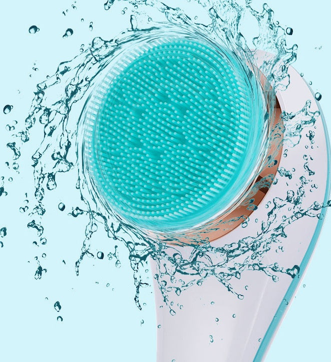 Brosse de bain électrique en Silicone, épurateur de dos, Rechargeable par USB, brosse de douche rotative à 2 vitesses, brosse de nettoyage du corps étanche pour Spa
