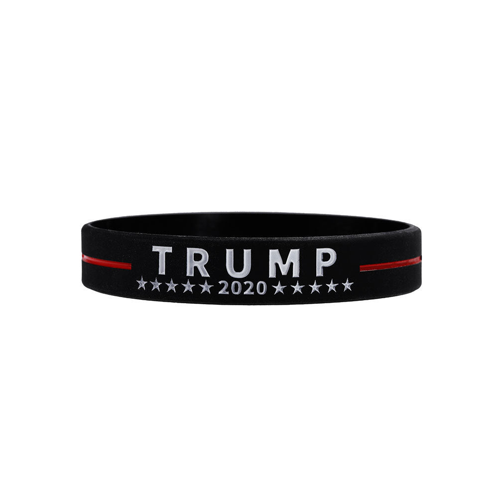 US Presidential Election Silicone Bracelet Fashion Sports Rubber Wrist Strap
