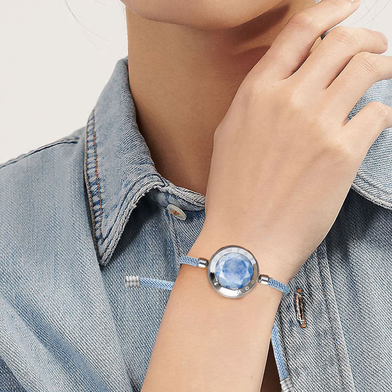 Bracelet à induction Totwoo Blue Lovers, une paire d'amoureux longue distance