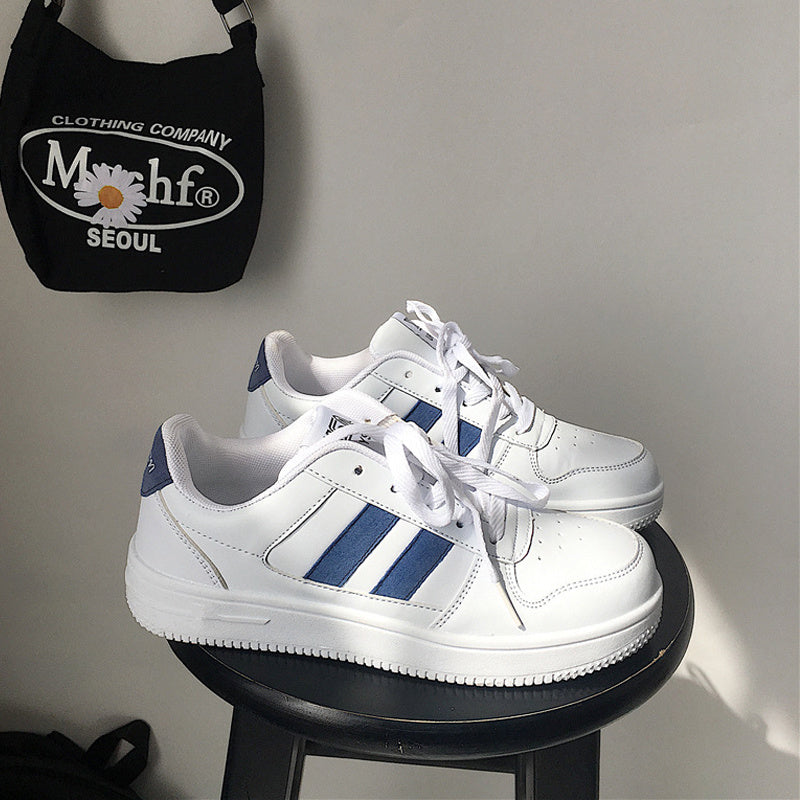 Zapato Escotado Pequeño Blanco Hombre