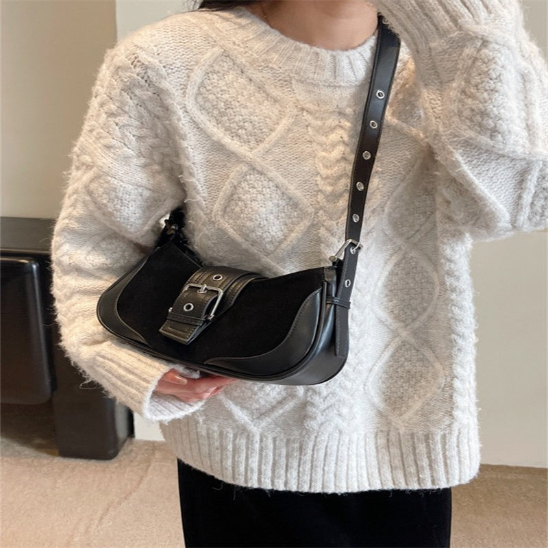 New Women's Autumn Winter Retro All-match Messenger Bag