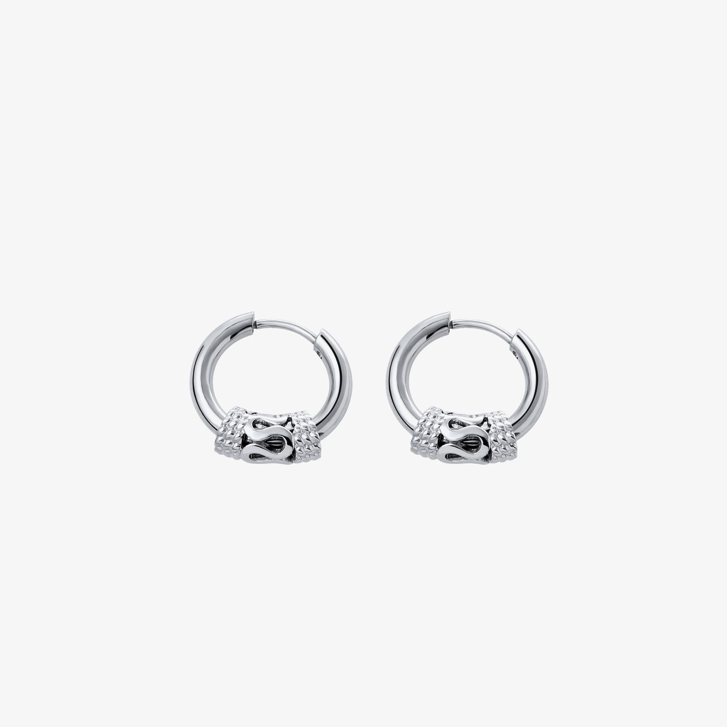 Bold Punk Hip Hop Simple Stud Earrings